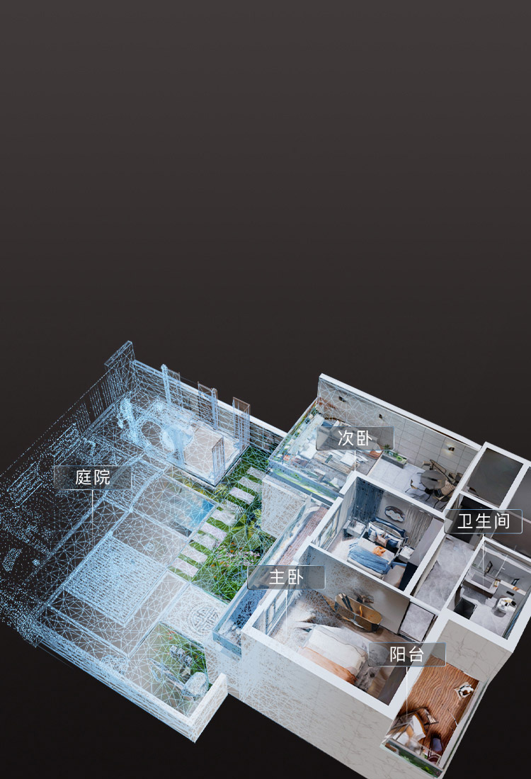 空間數(shù)字孿生，真三維世界