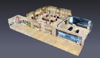 線(xiàn)下店鋪實(shí)景復(fù)刻